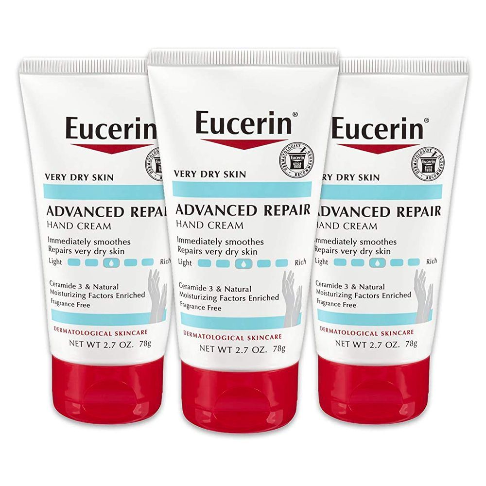 Eucerin Advanced Repair Hand Cream 3-Pack