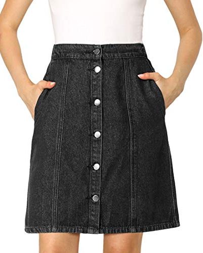 Allegra K Women's Denim Skirt