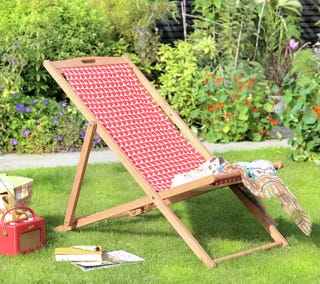 Habitat Wooden Deck Chair 