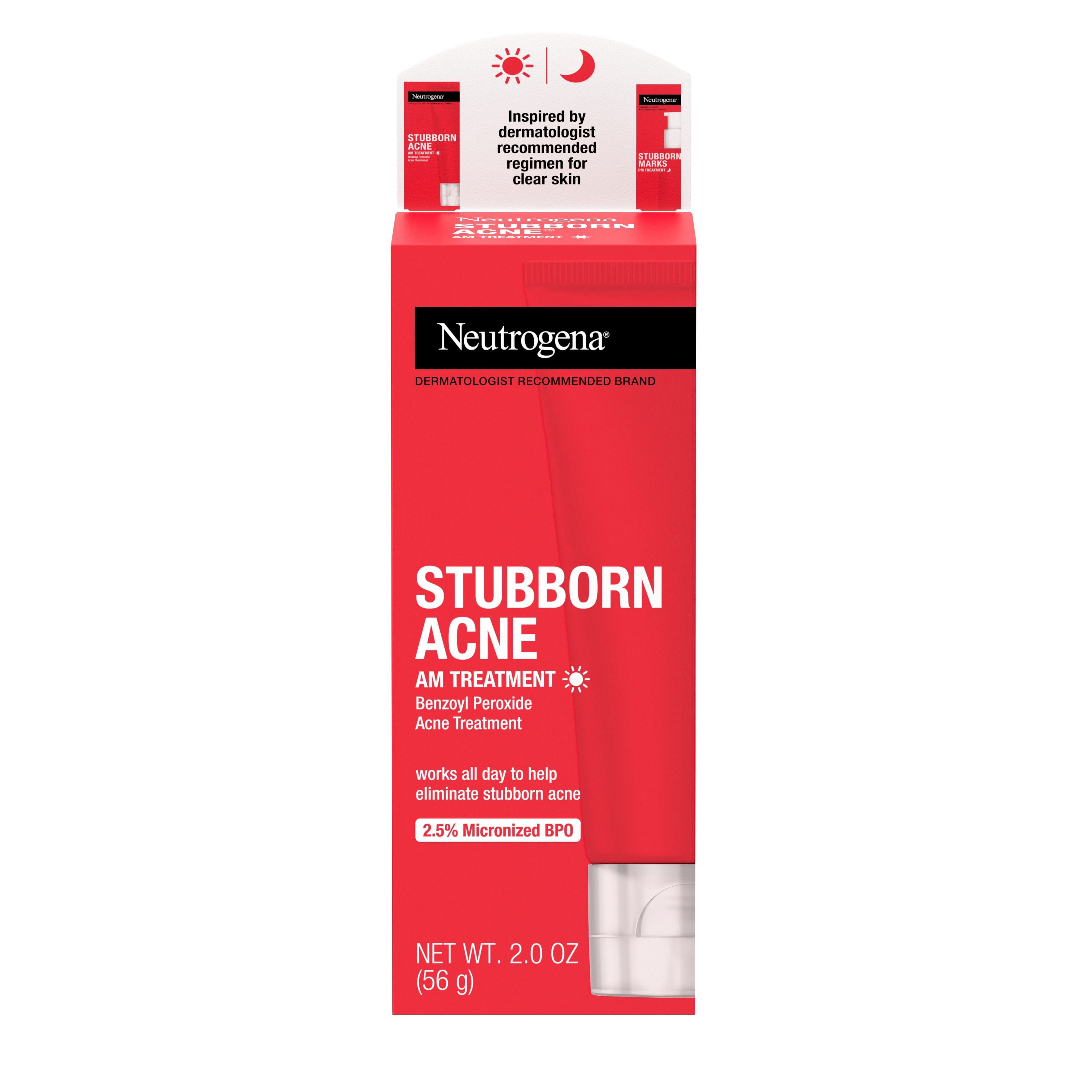 Stubborn Acne AM Treatment with Benzoyl Peroxide
