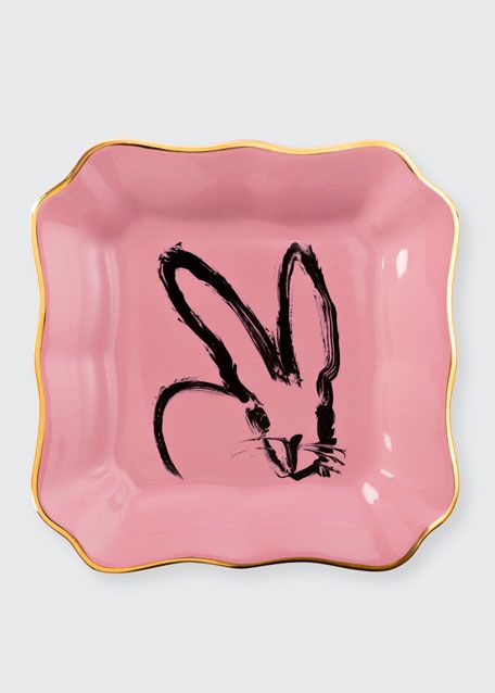 Bunny Portrait Plate