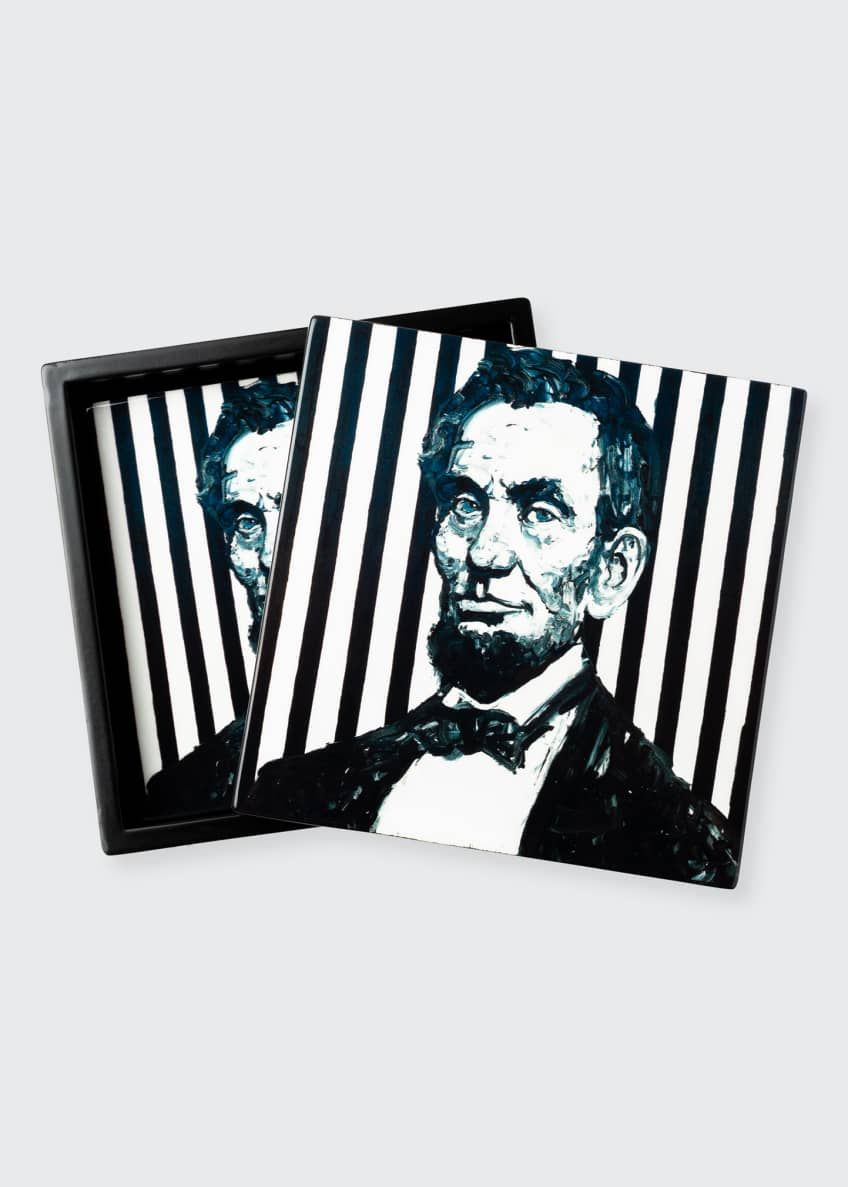 Abraham Lincoln Boxed Coasters