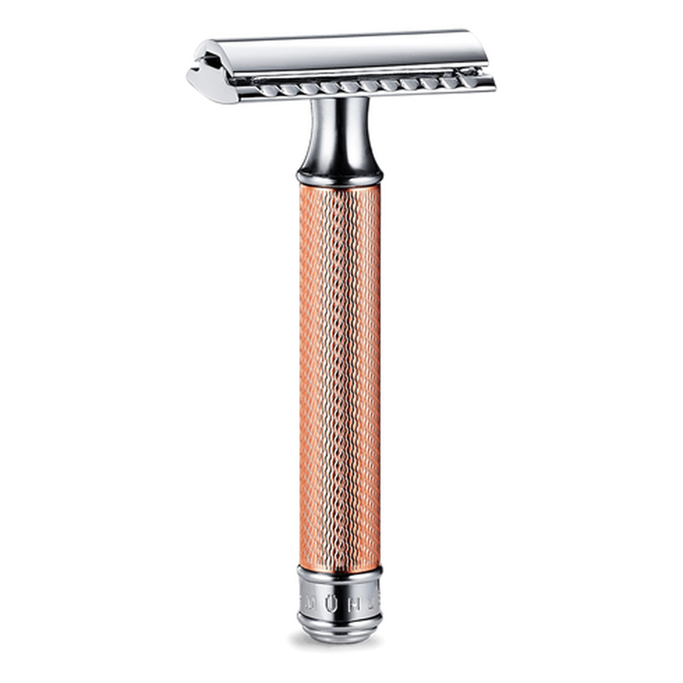 Rose Gold Safety Razor