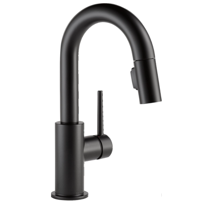 Delta Faucet Trinsic Single-Handle Kitchen Sink Faucet 