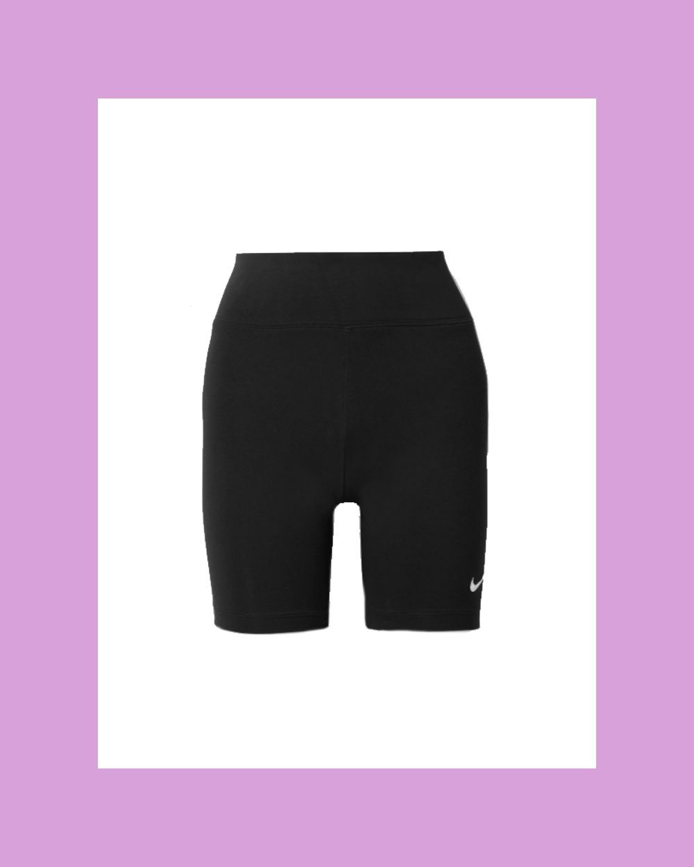 Leg-A-See Stretch Cotton-Blend Jersey Shorts