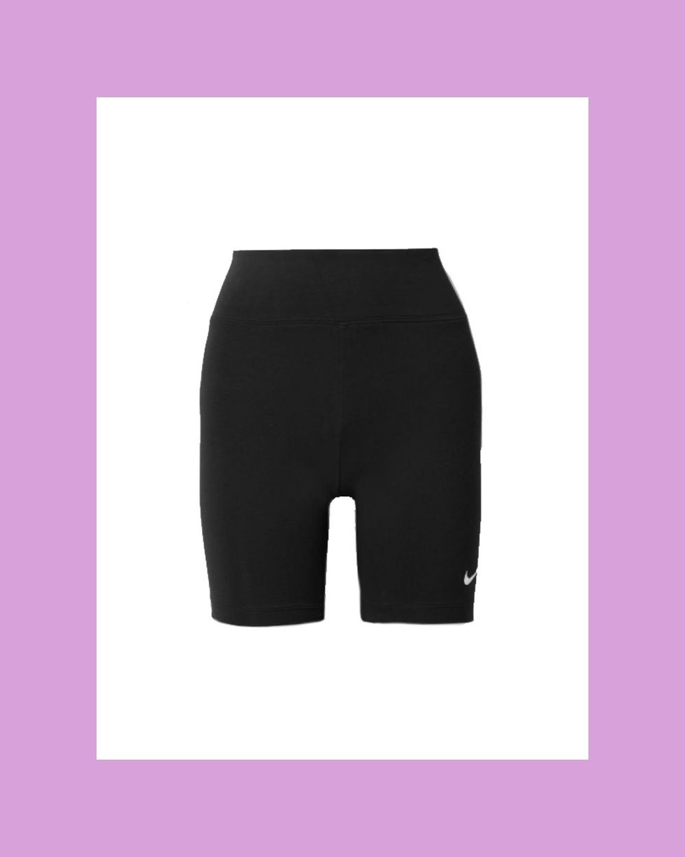Leg-A-See Stretch Cotton-Blend Jersey Shorts