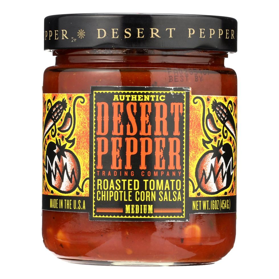 Desert Pepper Roasted Tomato Chipotle Corn Salsa