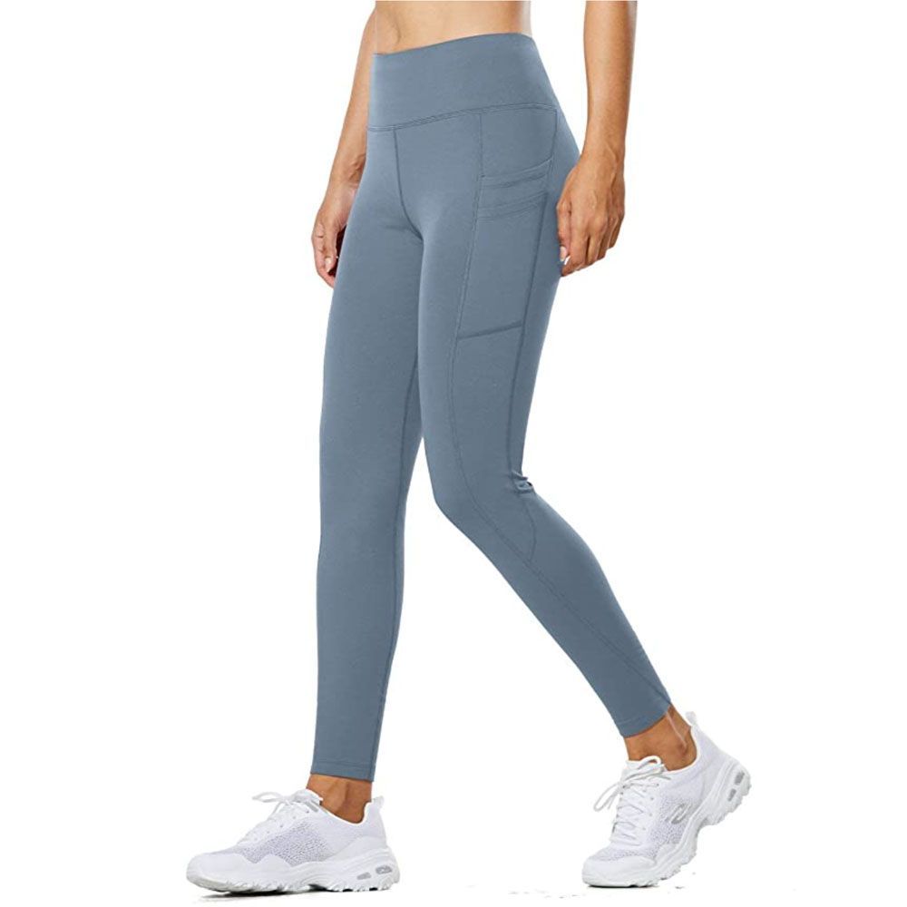 LastFor1 Womens Fleece Lined Leggings Winter High Waisted Thermal Yoga Pants with Pockets for Running Workout