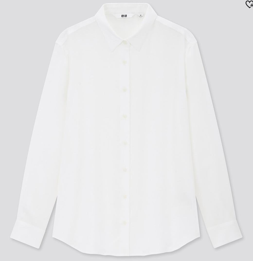 white button up dress shirt womens