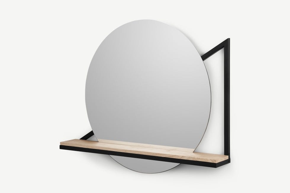 Made Huldra Mirror with Shelf 