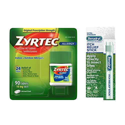 Allergy Relief Tablets + Itch Relief Stick