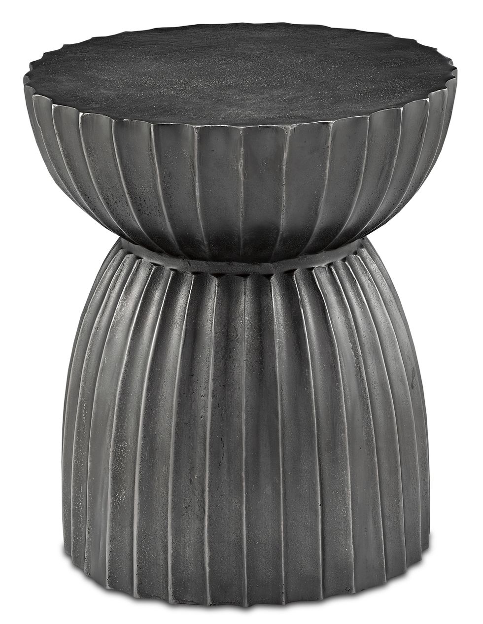 Rasi Graphite Table/Stool by Currey and Company