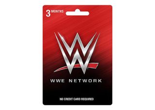 Tarjeta de suscripción de 3 meses de WWE Network