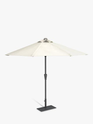 Parasol base: Half Round Freestanding Parasol Flat Base Weight