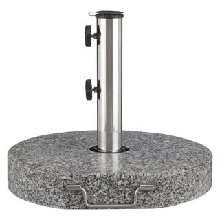 Parasol base: Parasol Base Weight, Granite, 30kg