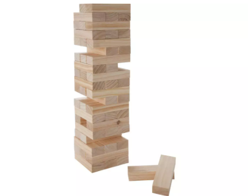 Outdoor Wooden Tension Tower Game
