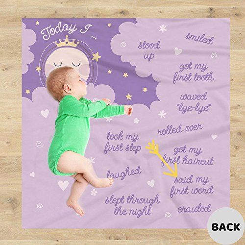 Ginger ray baby milestone blanket baby best sale blanket keepsake oh baby baby shower gift