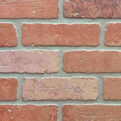 1/4 in. x 48 in. x 96 in. HDF Kingston Brick Panel