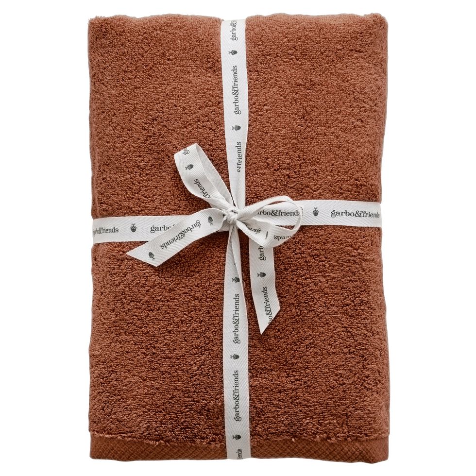 Organic Cotton Bath Towel Cinnamon