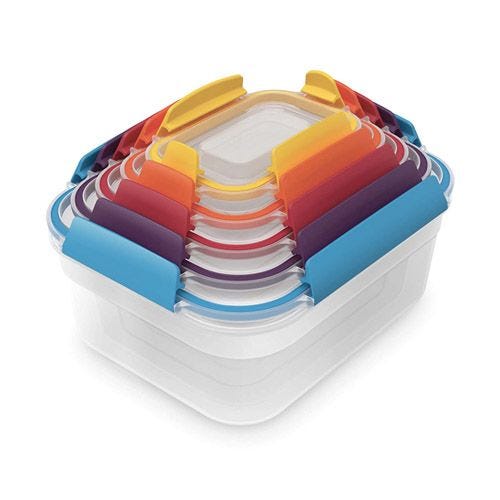 NEW Sistema Nest It Nesting Food Storage Container Set meal prep 5