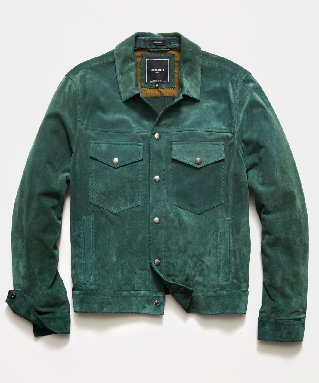 Todd Snyder Italiaans Suede Dylan Jacket