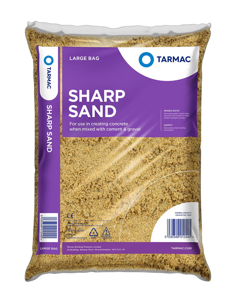 Tarmac Sharp sand, Large Bag