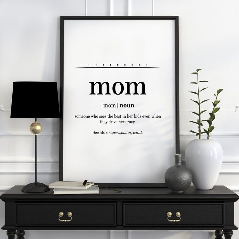 Mom Wall Print
