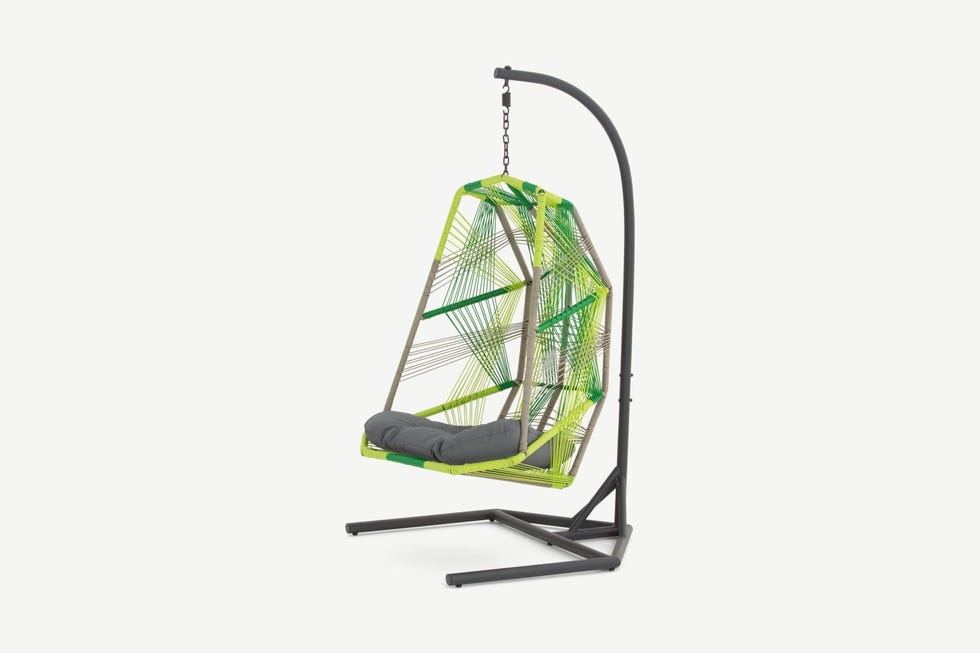 Copa Garden Hanging Chair, citrus green