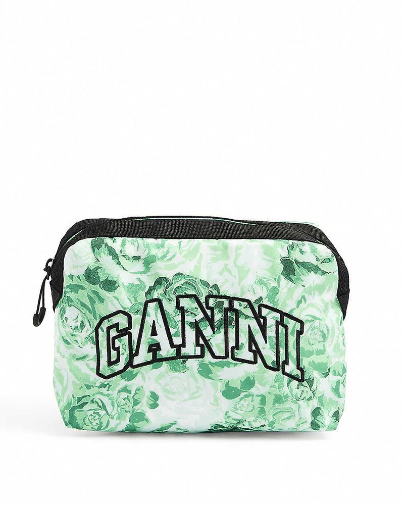 ganni makeup bag