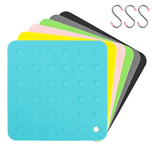 ledorr Silicone Potholders, Set of Six
