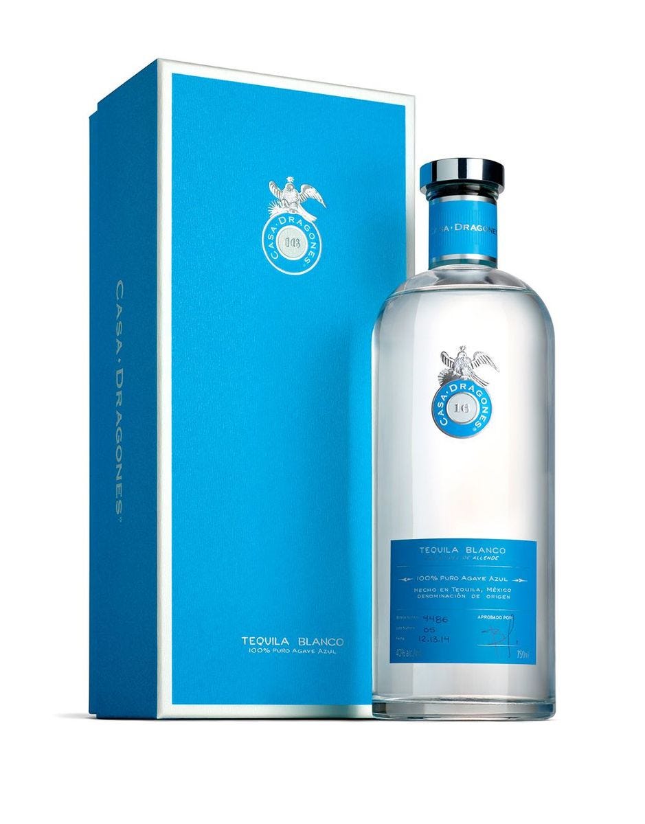 Tequila Casa Dragones Blanco