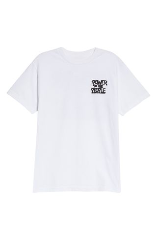 Power to the People Cotton Graphic Tee