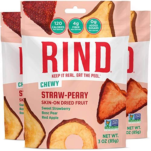 RIND Snacks Straw-Peary Dried Fruit Superfood