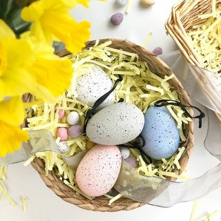 Speckled Ceramic Pastel Easter Eggs
