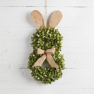 50cm Bunny Easter Wreath
