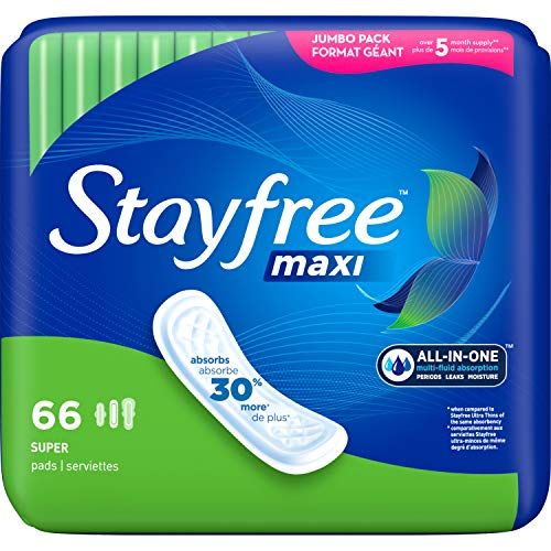 Stayfree Maxi Pads for Women