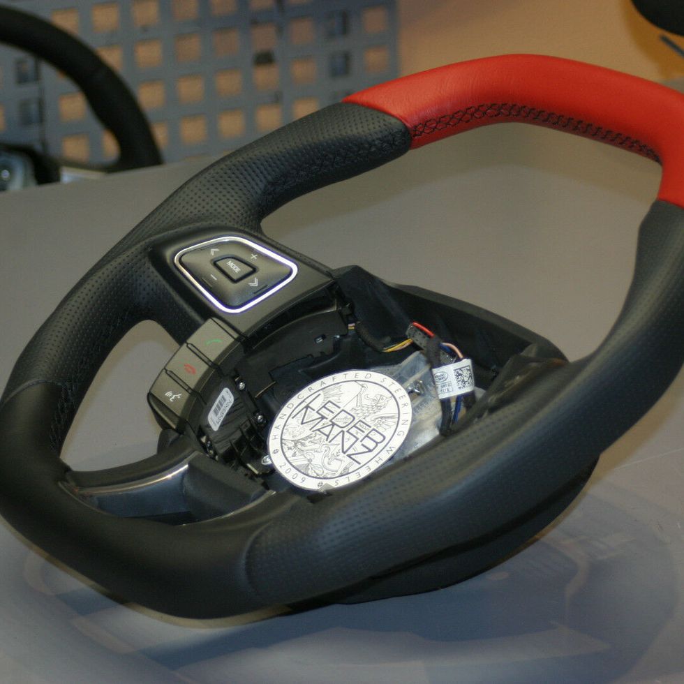 Custom Range Rover Steering Wheel