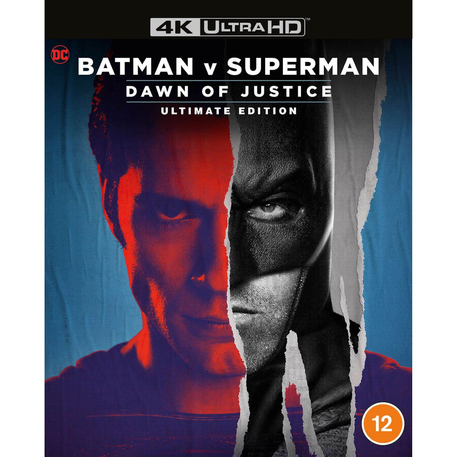 pre order batman vs superman ultimate edition blu ray with swag