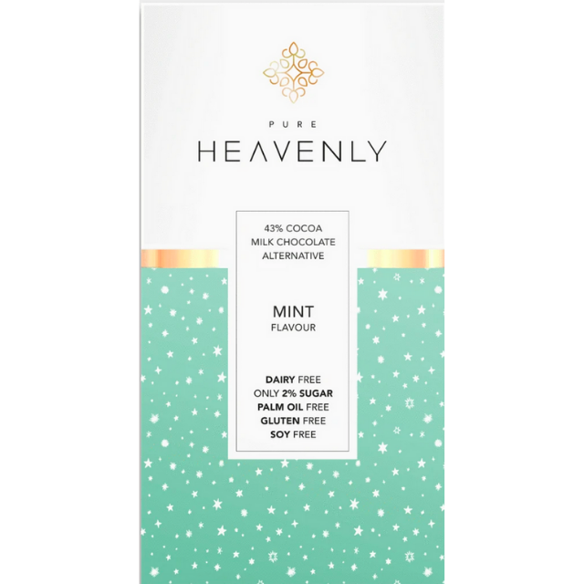 Pure Heavenly Mint Vegan Chocolate Bar
