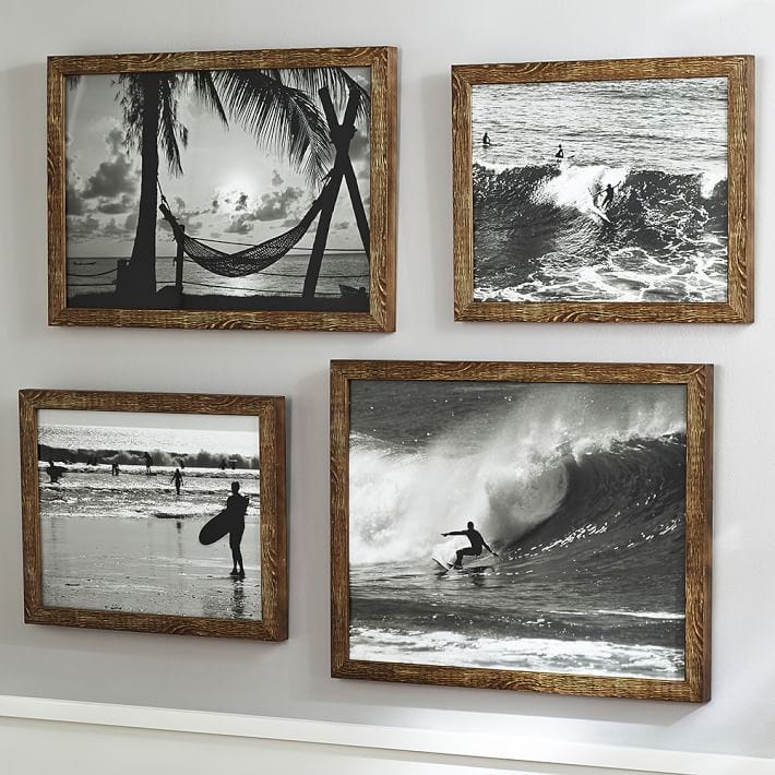 Black and White Surf Prints