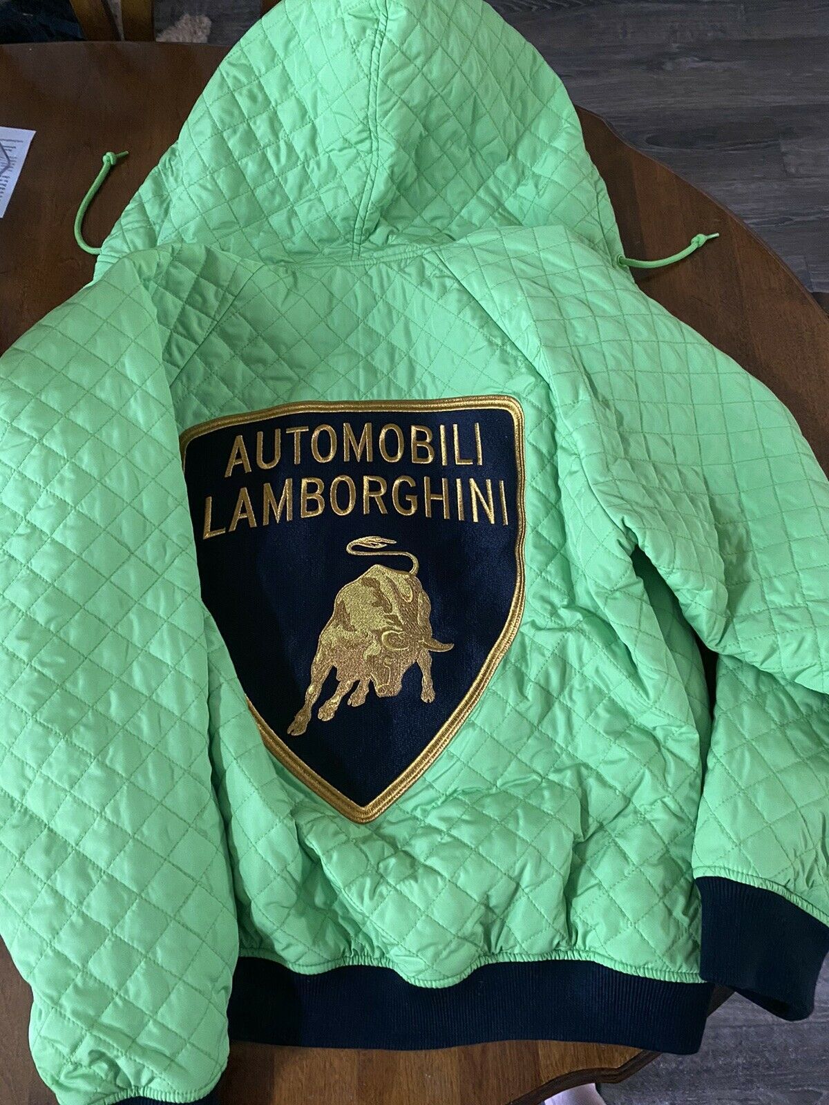 Lamborghini sales jacket supreme