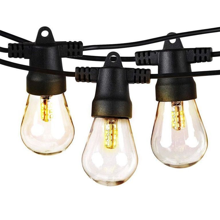 Ambience Pro Solar-Powered Outdoor LED String Lights (27 Feet)