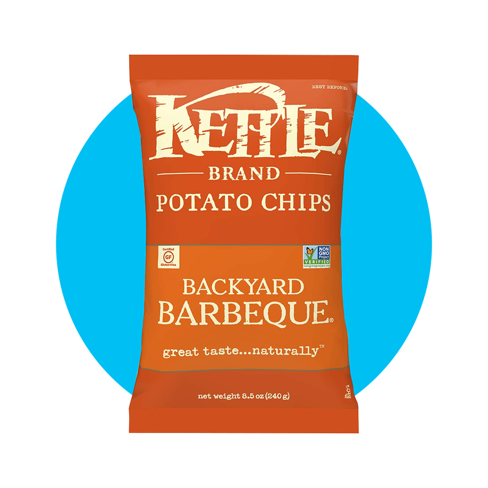 Kettle Brand Backyard Barbeque Potato Chips 1.5 oz. - 24/Case