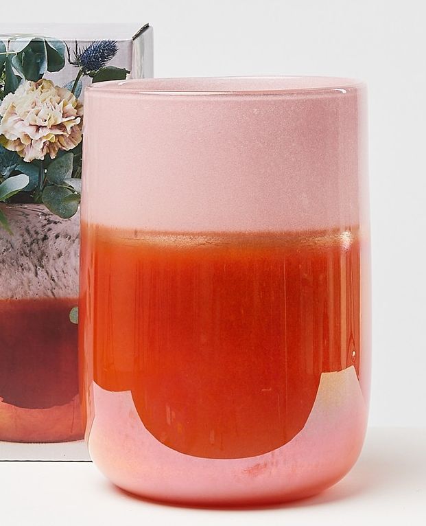 Kauka Pink Glass Vase