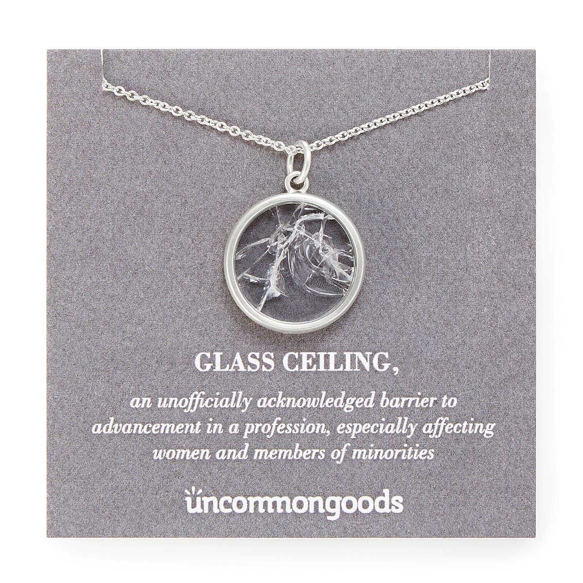 Shattered Glass Ceiling Necklace