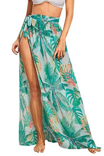 Floerns Sheer Beach Cover-Up 