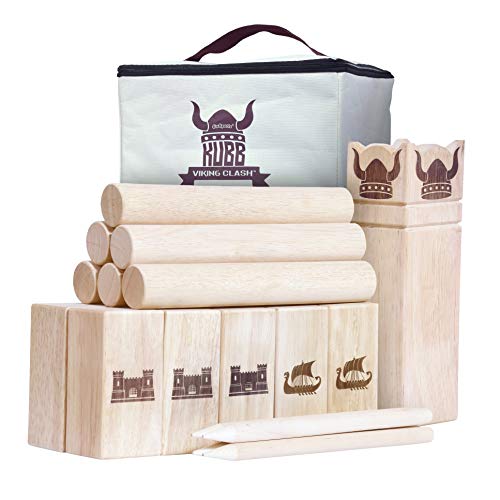 Kubb Viking Clash Toss Game Set