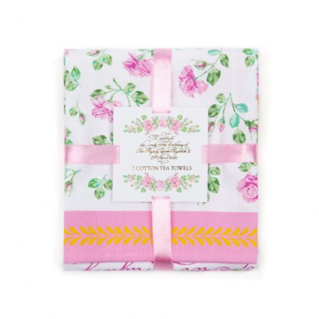 The Queen's 95th Birthday Tea Towel Set