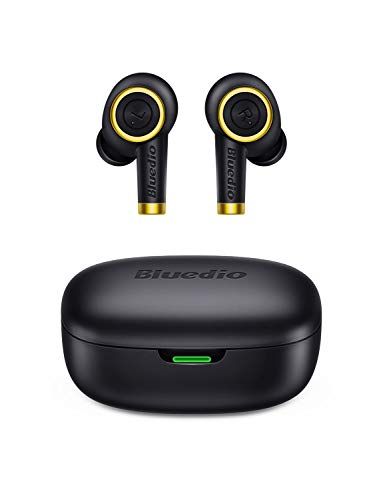 Auriculares inalámbricos, Bluetooth 5.1 para deportes, con estuche de carga  inalámbrica y ganchos para los oídos, impermeables, con micrófono, para