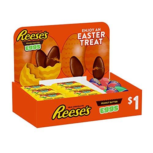 Reese's and Cadbury Chocolate Assortment Candy, 1.2 oz. Eggs (42 Count)